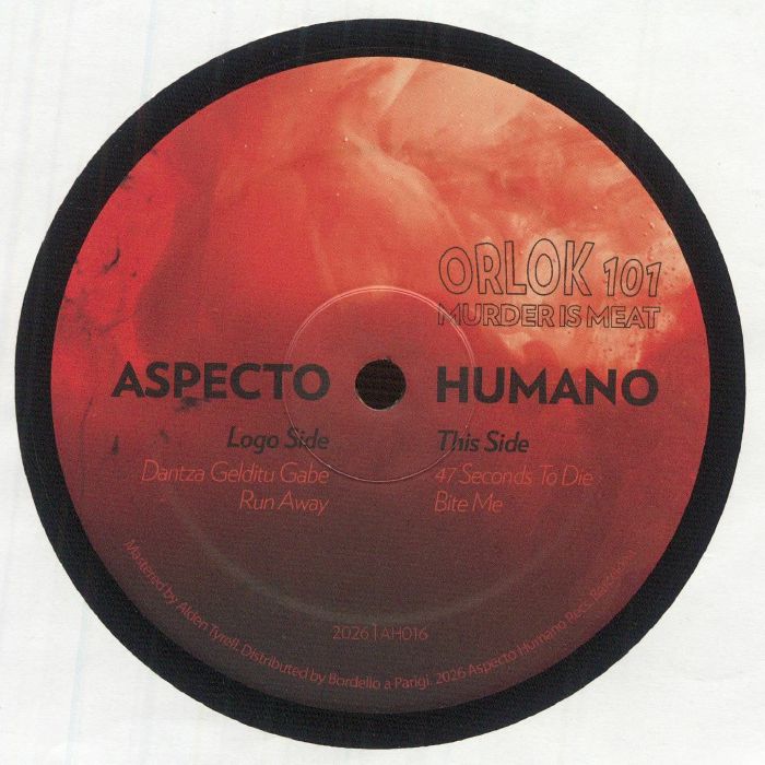 Orlok 101 – Murder Is Meat vinyl cover