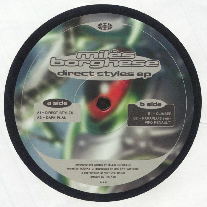 Miles Borghese – Direct Styles EP vinyl cover
