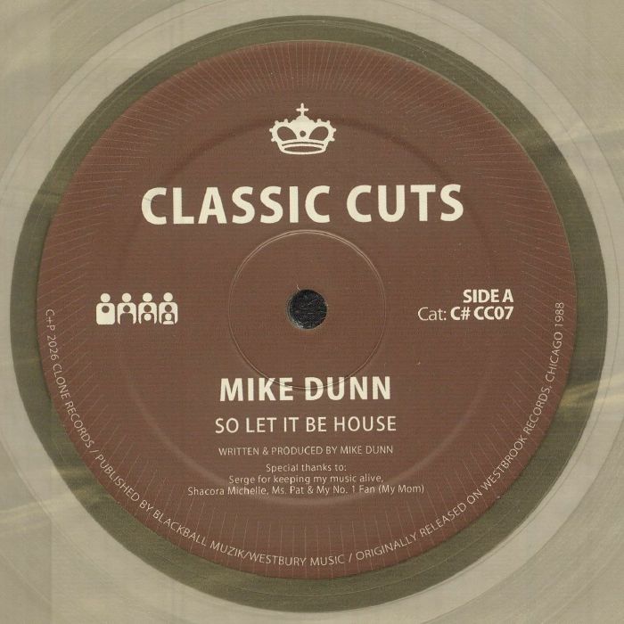 Mike Dunn – So Let It Be House vinyl cover