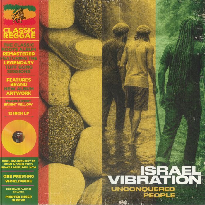 Israel Vibration – Unconquered People vinyl cover