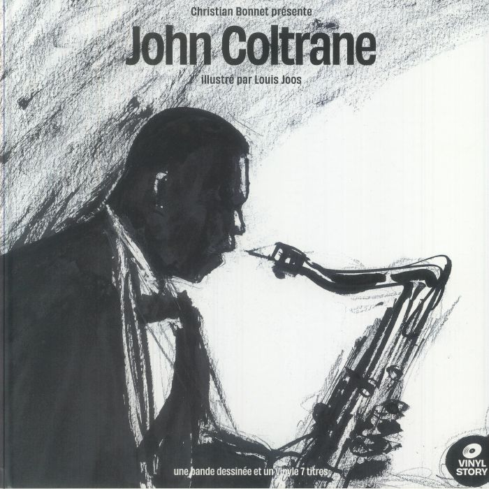 John Coltrane – Christian Bonnet Presente John Coltrane vinyl cover