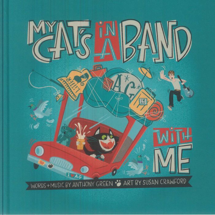 Anthony Green – My Cat's In A Band With Me (Deluxe Edition) vinyl cover