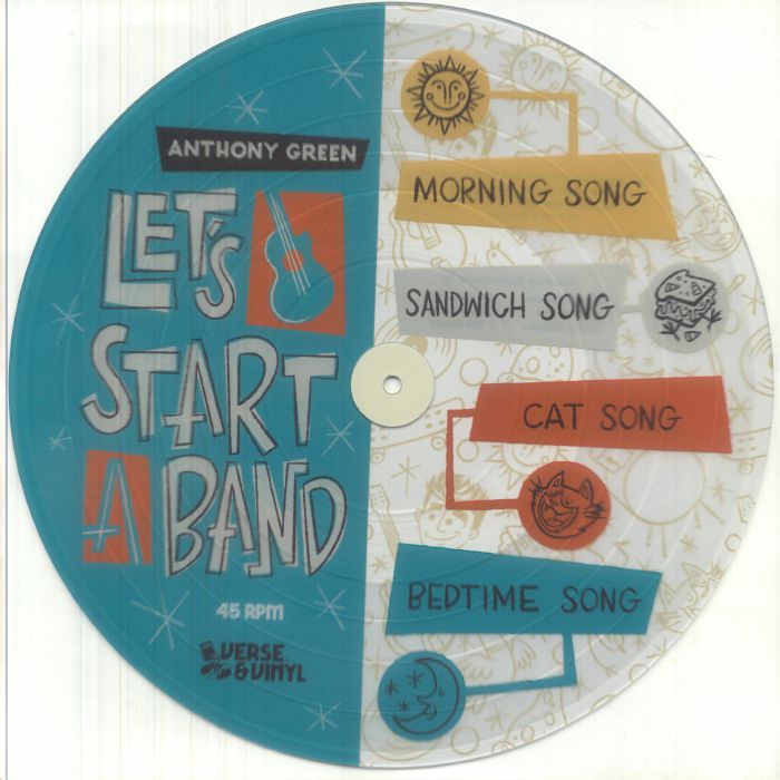 Anthony Green – Let's Start A Band vinyl cover