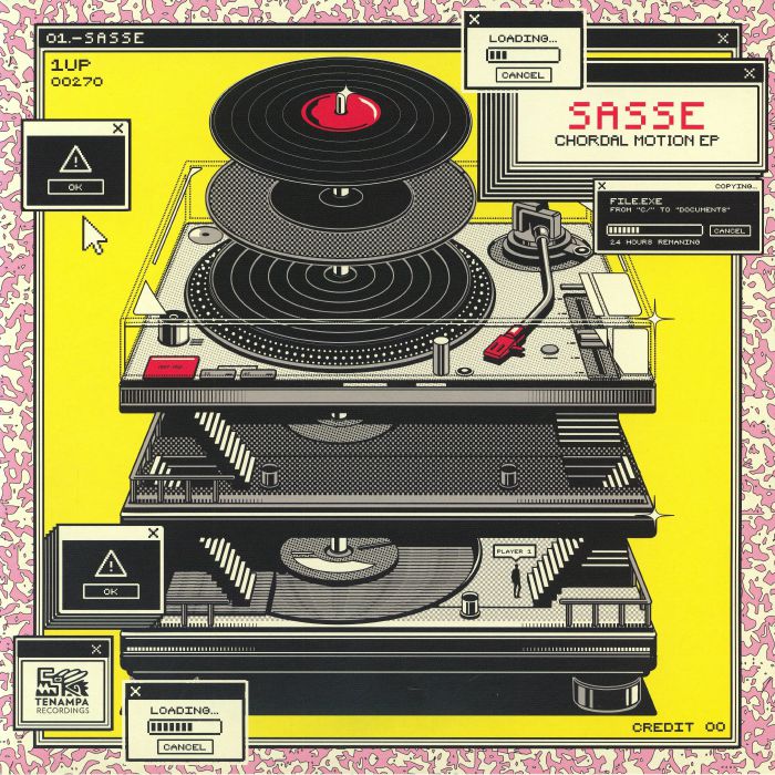Sasse – Chordal Motion EP vinyl cover