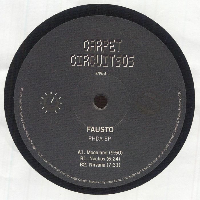 Fausto – PHDA EP vinyl cover