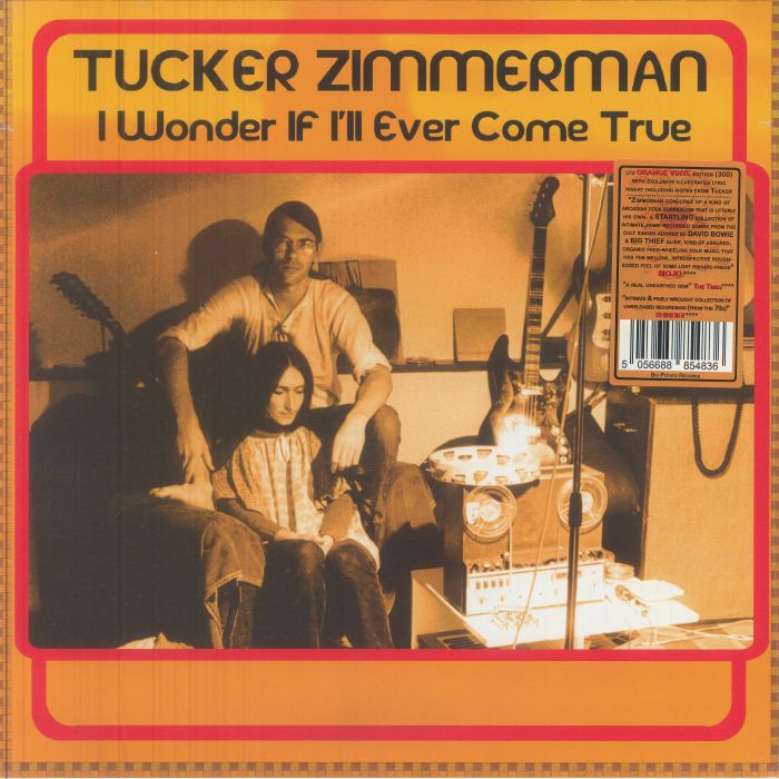 Tucker Zimmerman – I Wonder If I'll Ever Come True vinyl cover