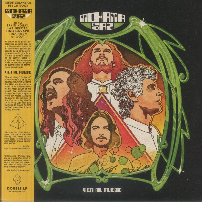 Mohama Saz – Ven Al Fuego vinyl cover