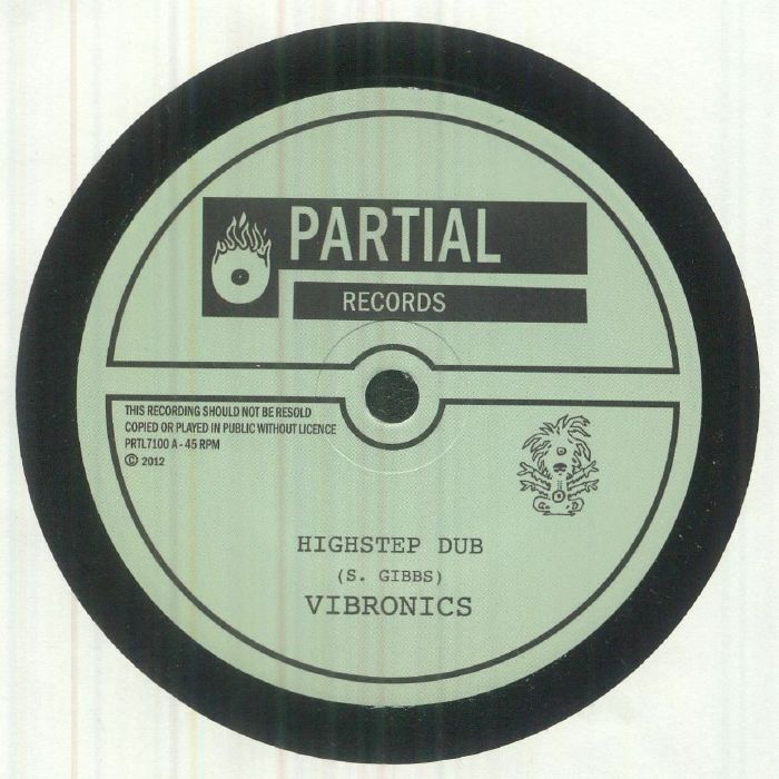 Vibronics – Hightstep Dub vinyl cover