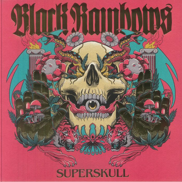 Black Rainbows – Superskull vinyl cover