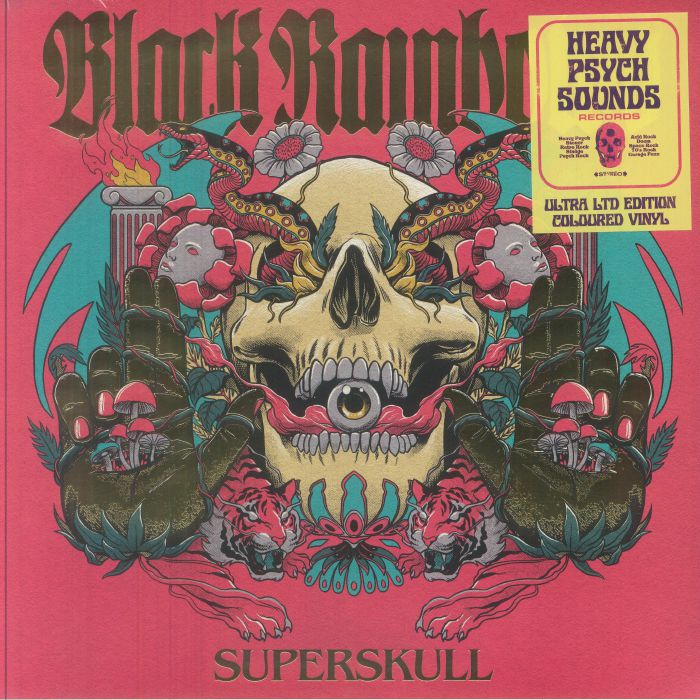 Black Rainbows – Superskull vinyl cover