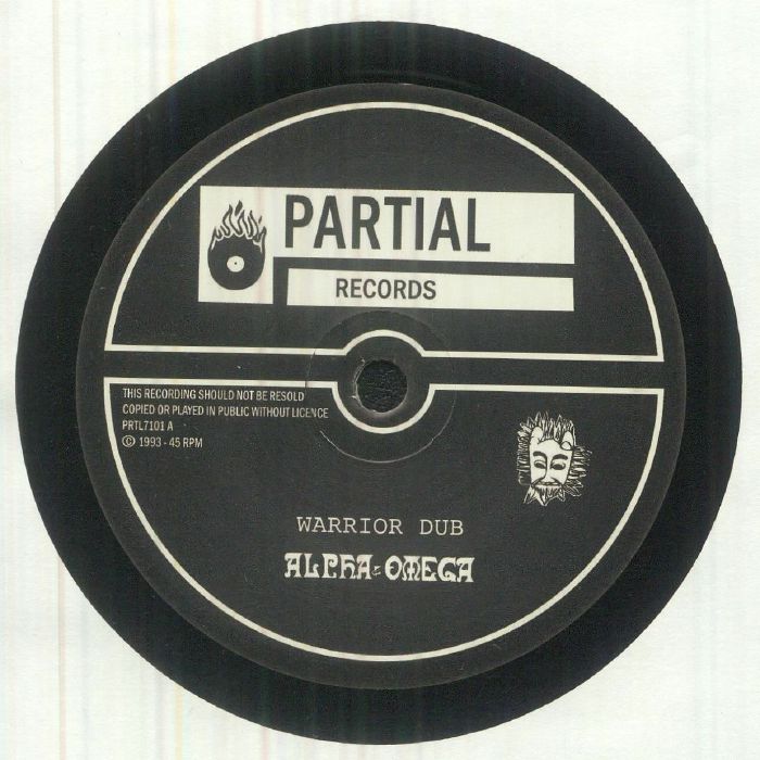 Alpha & Omega – Warrior Dub vinyl cover