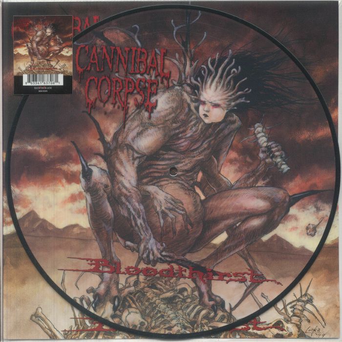 Cannibal Corpse – Bloodthirst vinyl cover