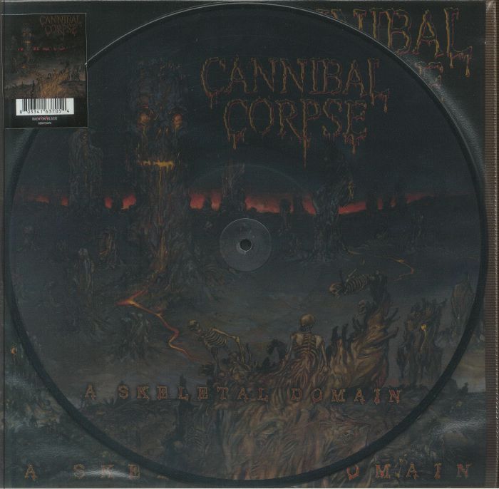 Cannibal Corpse – A Skeletal Domain vinyl cover
