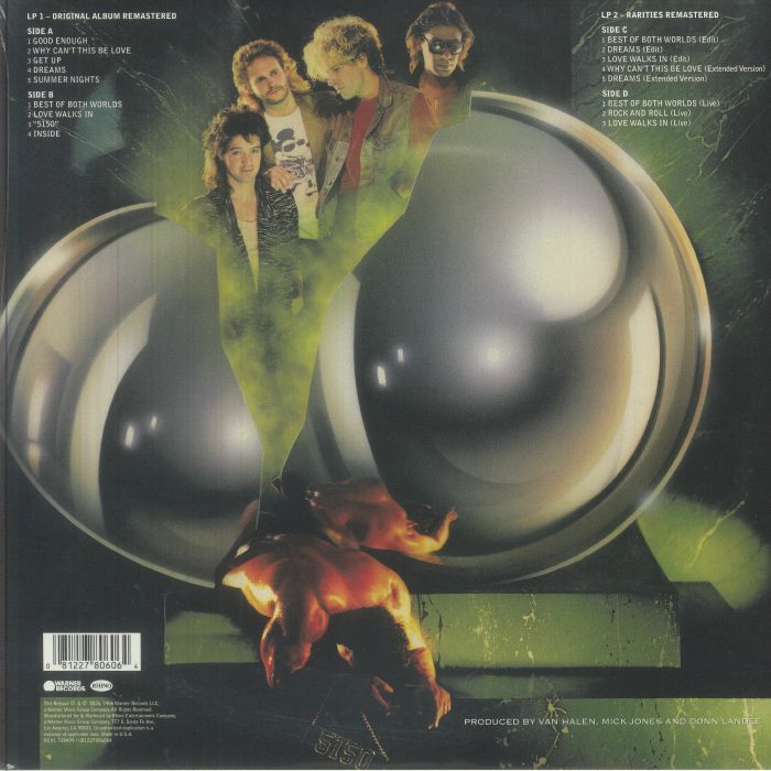 VAN HALEN - 5150 (40th Anniversary Edition) Vinyl at Juno Records.