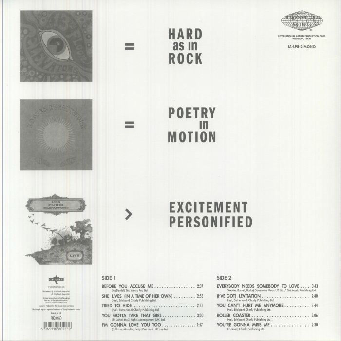 13TH FLOOR ELEVATORS - We Are Not Live (Record Store Day RSD 2026