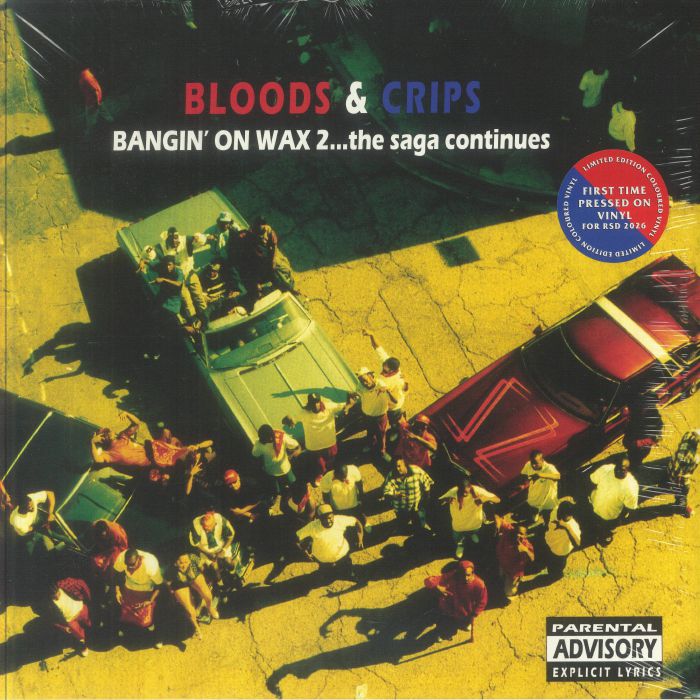 G-Rap/Bang'N On Wax/Bloods & Crips 2枚セット BLOODS & CRIPS - Bangin' On Wax 2: The Saga Continues (Record