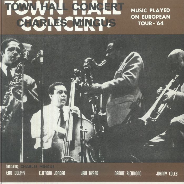 Charles Mingus – Town Hall Concert 1964 Vol 1 (Record Store Day RSD 2026) vinyl cover