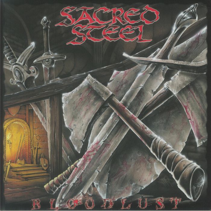 Sacred Steel – Bloodlust vinyl cover