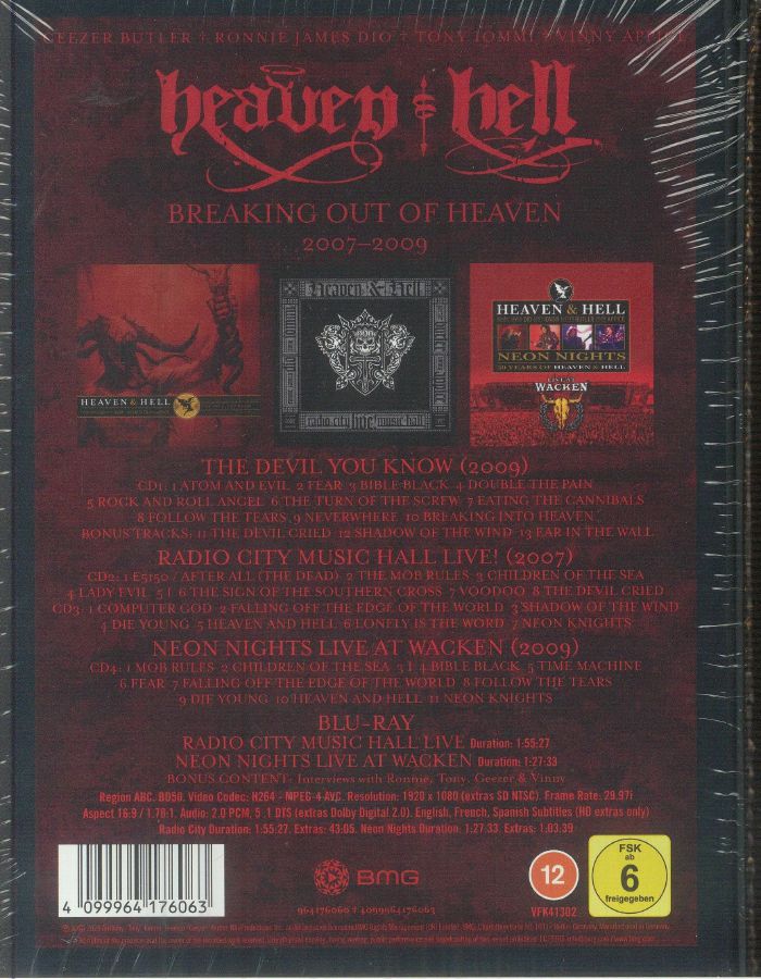 HEAVEN & HELL - Breaking Out Of Heaven 2007-2009 (Super Deluxe Edition)