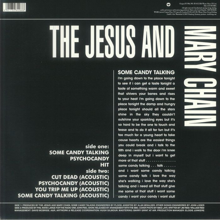 The JESUS & MARY CHAIN - Some Candy Talking EP (40th Anniversary