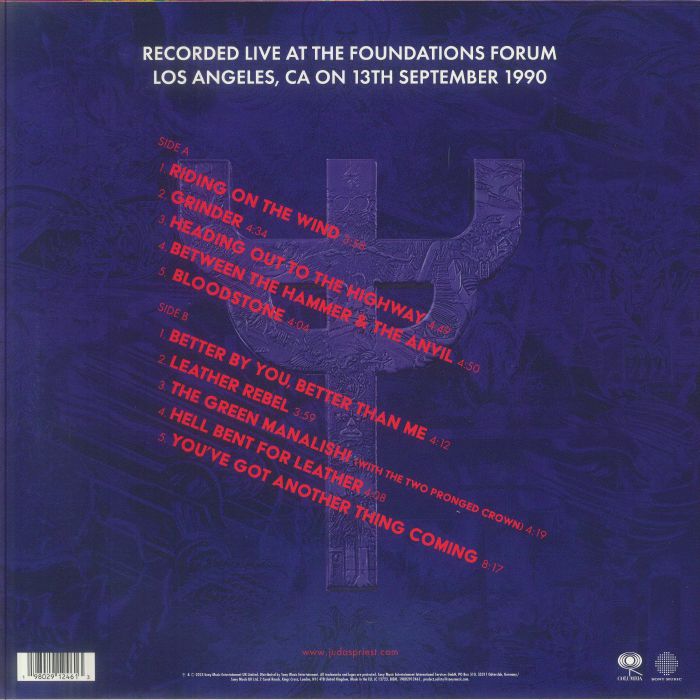 JUDAS PRIEST - Live In Los Angeles 90 (Record Store Day RSD 2026