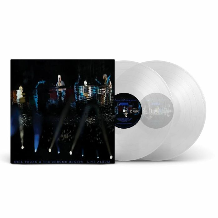 Neil Young | The Chrome Hearts – As Time Explodes: Live Album (Record Store Day RSD 2026) vinyl cover