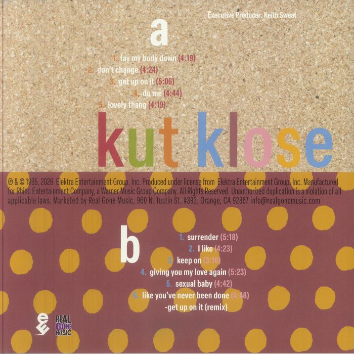 KUT KLOSE - Surrender (remastered) - Vinyl ('light blue' vinyl LP