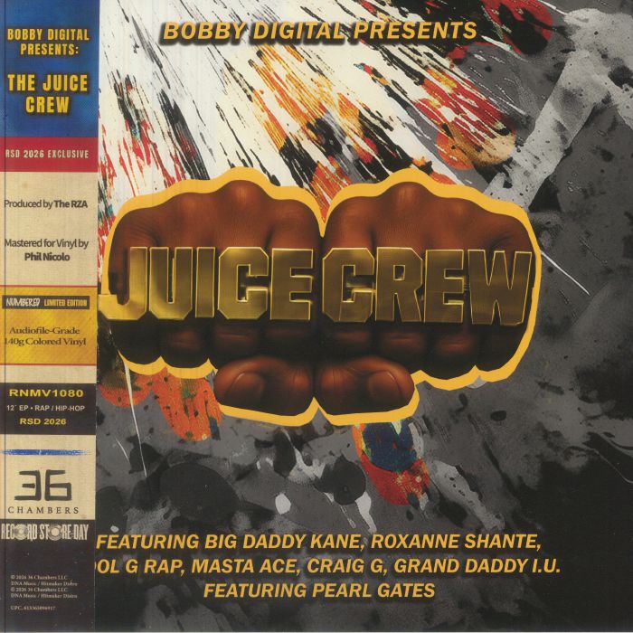 Bobby Digital – The Juice Crew (Record Store Day RSD 2026) vinyl cover