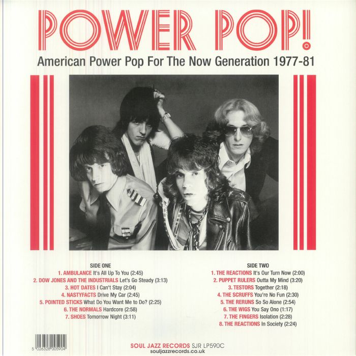 VARIOUS - Power Pop! American Power Pop For The Now Generation VARIOUS - Power Pop! American Power Pop For The Now Generation