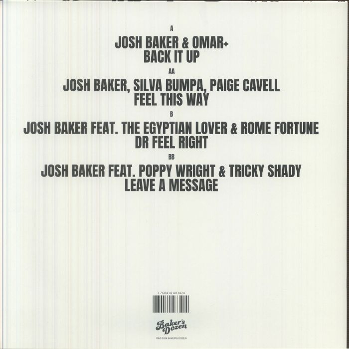 Josh BAKER - Bakers Dozen Volume 1 (Record Store Day RSD 2026