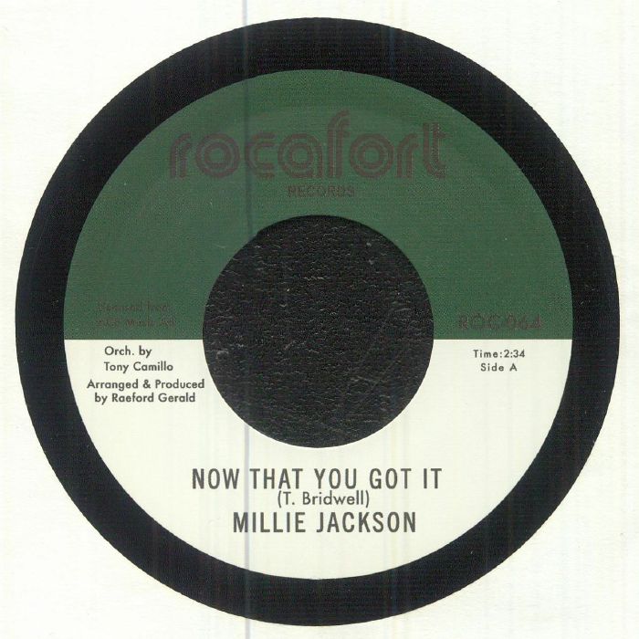 Millie Jackson – Now That You Got It vinyl cover