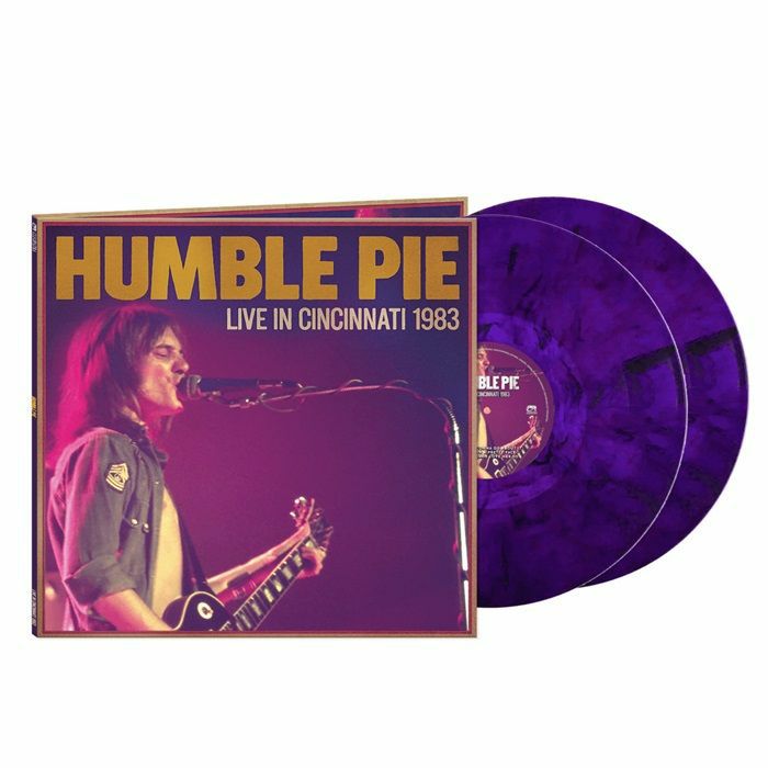 Humble Pie – Live In Cincinnati 1983 vinyl cover