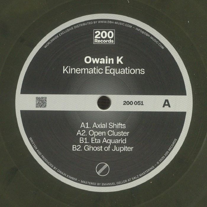 Owain K – Kinematic Equations vinyl cover