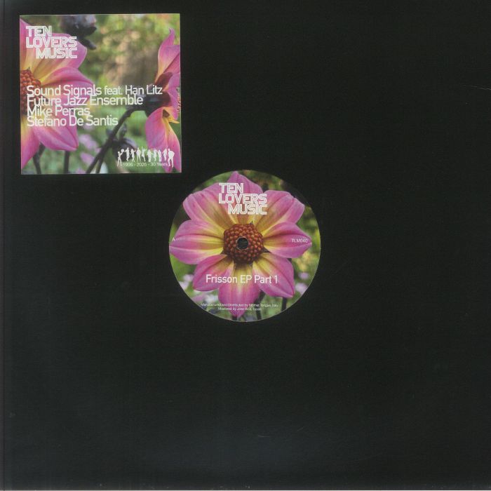 Sound Signals | Future Jazz Ensemble | Mike Perras | Stefano De Santis – Frisson EP Part 1 vinyl cover
