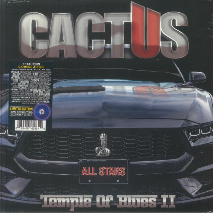 Cactus – Temple Of Blues II: All Stars vinyl cover