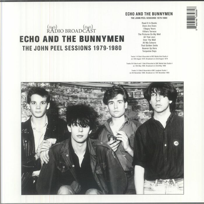 Echo & The Bunnymen – The John Peel Sessions 1979-1980 vinyl cover