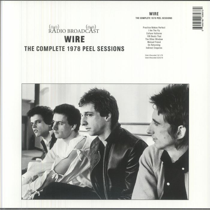 Wire – The Complete 1978 Peel Sessions vinyl cover