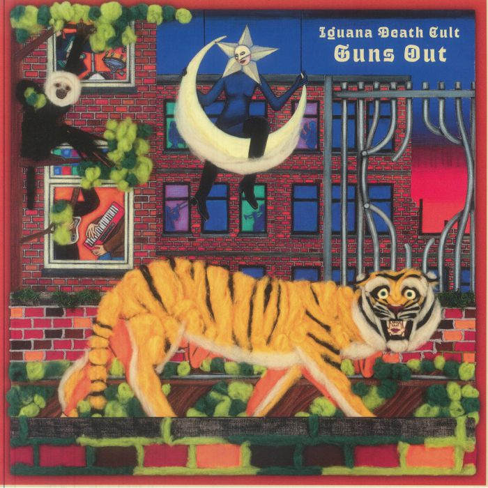 Iguana Death Cult – Guns Out vinyl cover