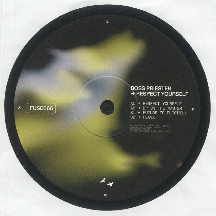 Boss Priester – Respect Yourself EP vinyl cover