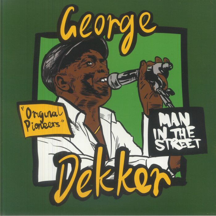 George Dekker – Man In The Street vinyl cover