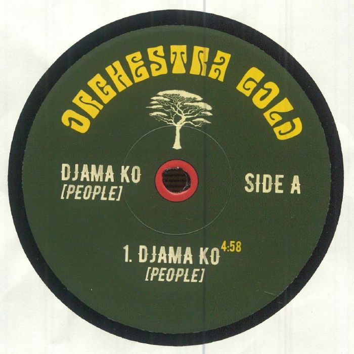 Orchestra Gold – Djama Ko vinyl cover