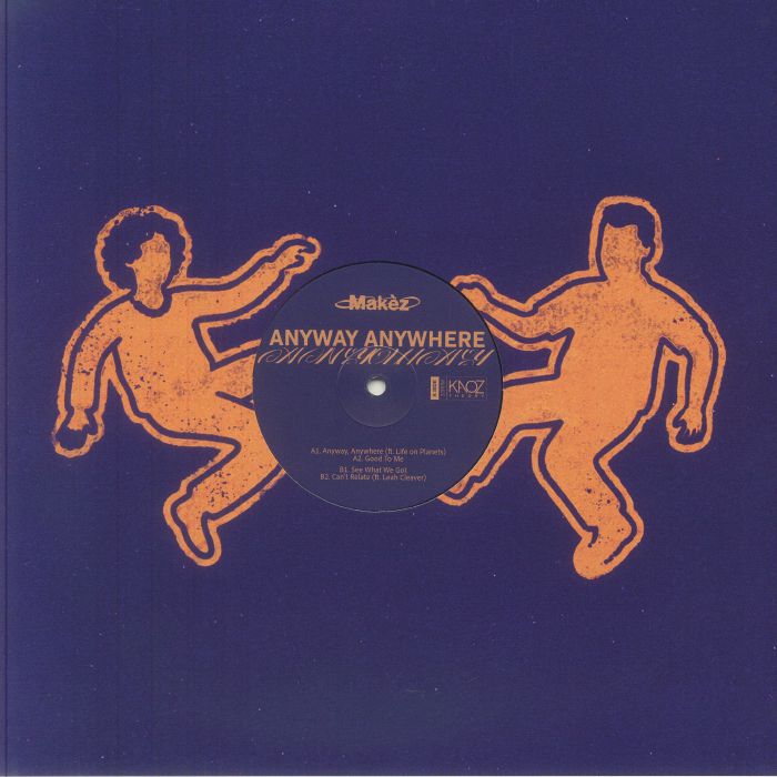 Makez – Anywhere Anyway EP vinyl cover