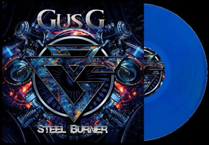 Gus G – Steel Burner vinyl cover