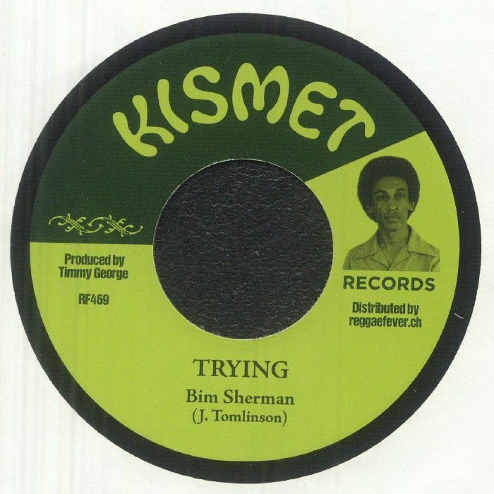 Bim Sherman – Trying vinyl cover