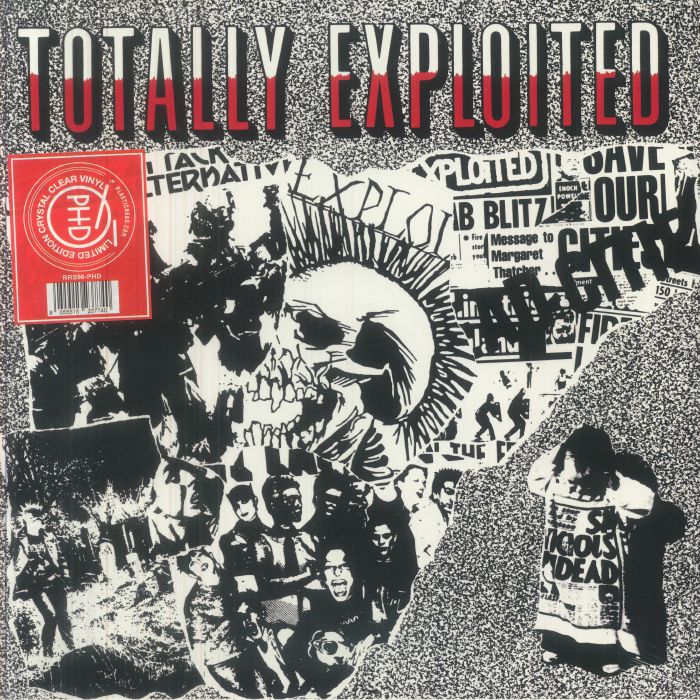 The Exploited – Totally Exploited vinyl cover