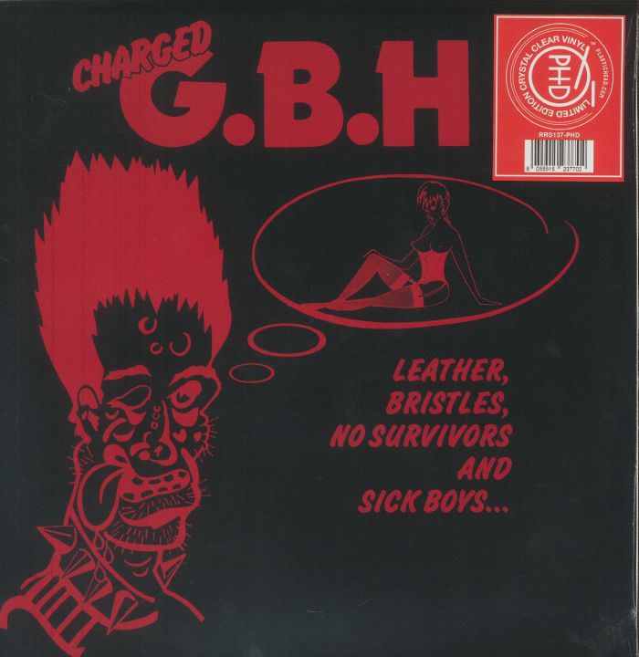 Gbh – Leather Bristles No Survivors & Sick Boys vinyl cover
