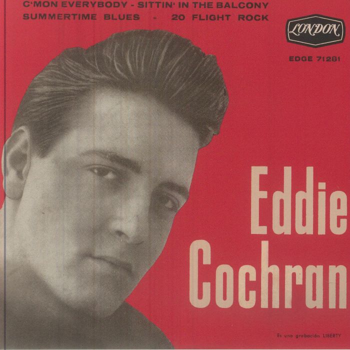 Eddie Cochran – C'Mon Everybody vinyl cover
