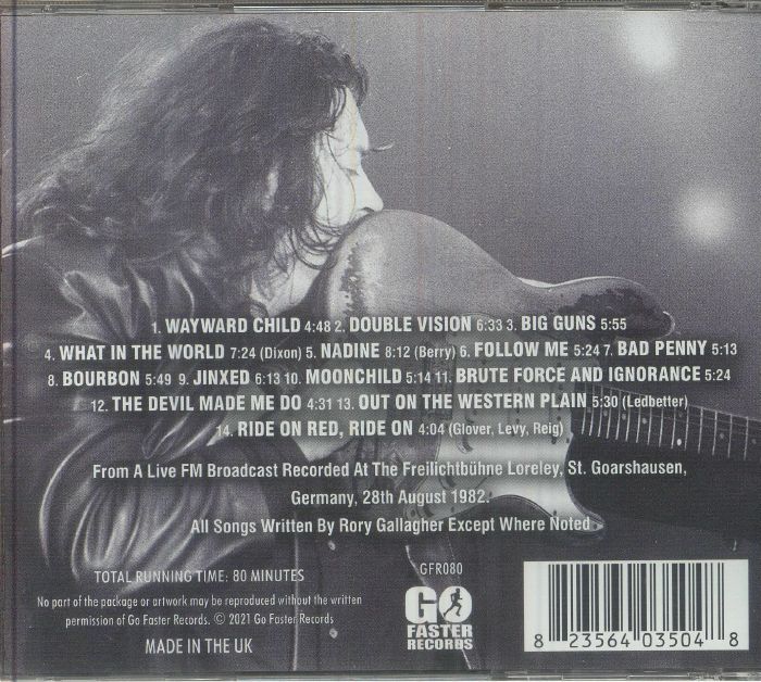 Rory GALLAGHER - Loreley Festival CD at Juno Records.