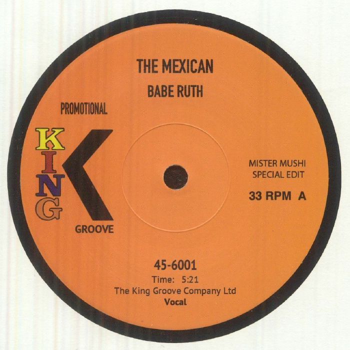 Babe Ruth – The Mexican: Orange Label Edition vinyl cover