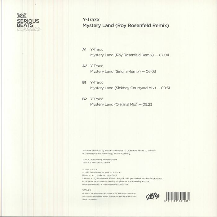 Y TRAXX - Mystery Land (original & remixes) Vinyl at Juno Records.